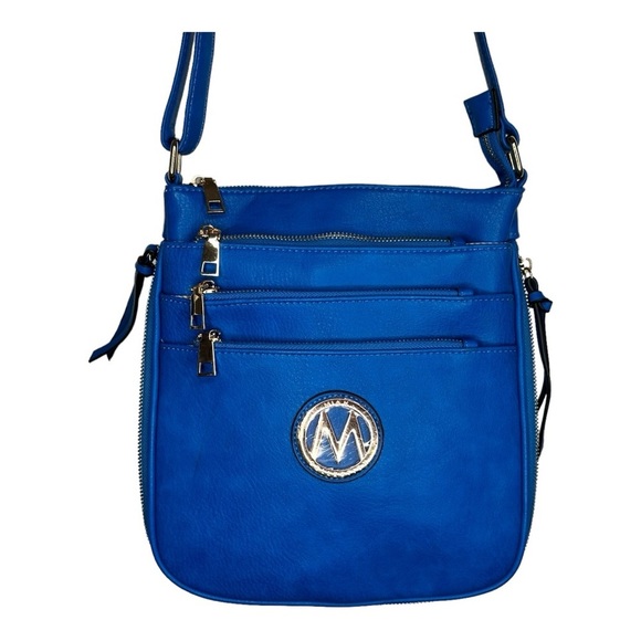 Mia‎ Blue Shoulder Bag - Picture 2 of 7